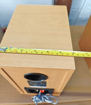 Altoparlanti legno Hitachi HS-M7 Hi-Fi Stereo top