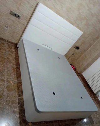 Cama de Matrimonio con Canapé y Cabecero