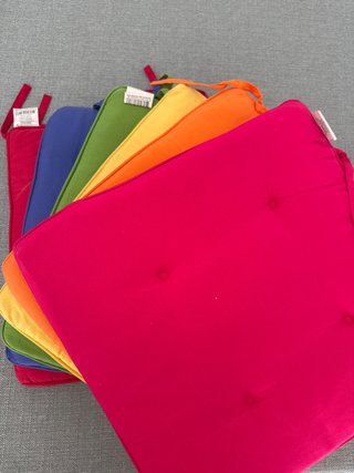 Set de 6 Cojines para Sillas de Exterior