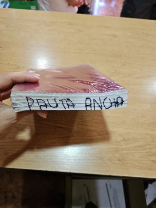 Pack 5 Libretas Pauta Ancha Cuartilla. 48 hojas