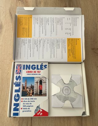 Curso Intensivo de Inglés con 4 CD