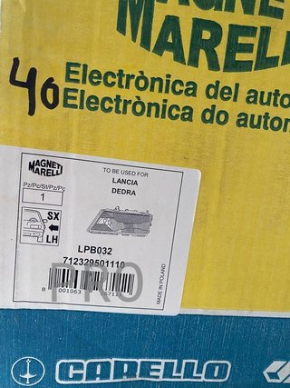 Faro Lancia Dedra LPB032 nuevo
