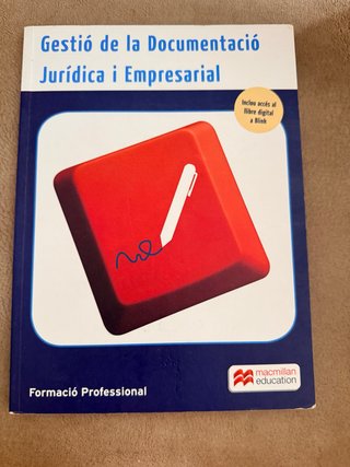 Gestió de la Documentació Jurídica i Empresarial