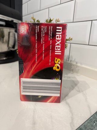Cinta VHS Maxell SQ 240 4 Horas
