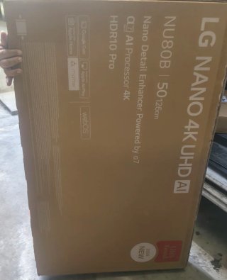 TV LG NanoCell 4K 50 pulgadas