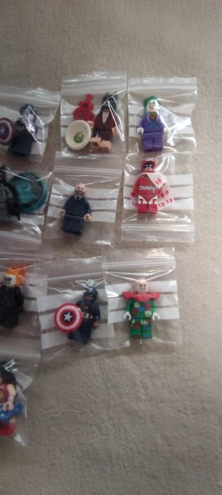 ( 5€ unidad ) Muñeco Lego Súper Héroes Marvel DC