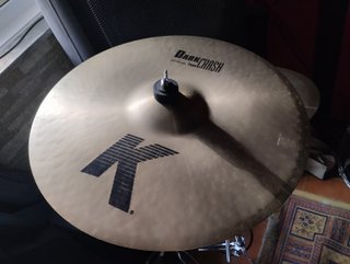Batería Premier APK con Platos Zildjian K-Custom.