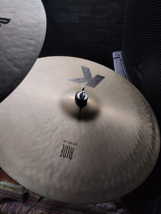 Batería Premier APK con Platos Zildjian K-Custom.
