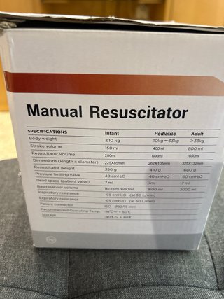 Resucitador Manual Ambú