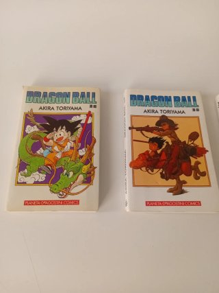 Dragón ball tomos blancos