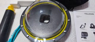 TELESIN Dome Port GoPro Hero 12/11/10/9