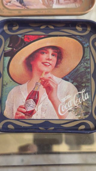 Lote 6 Posavasos Metálicos Coca-Cola