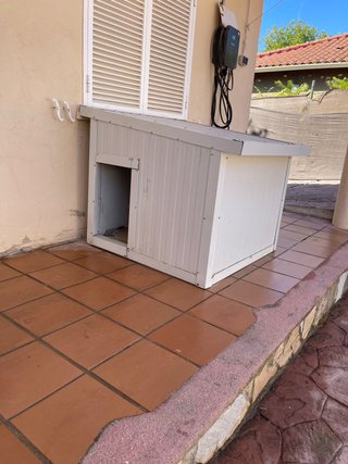 Casa para perro de exterior