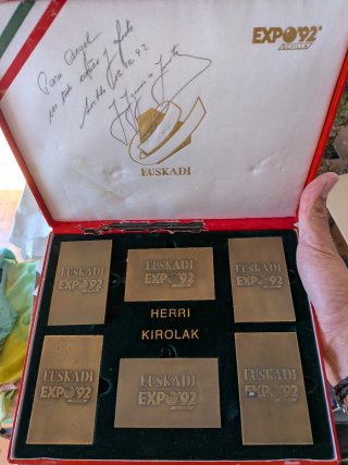 Medallas Conmemorativas Euskadi Expo 92