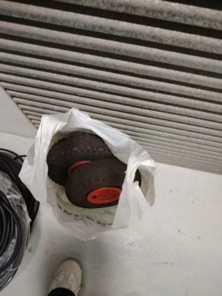 Ruedas de carretilla (2 unidades)