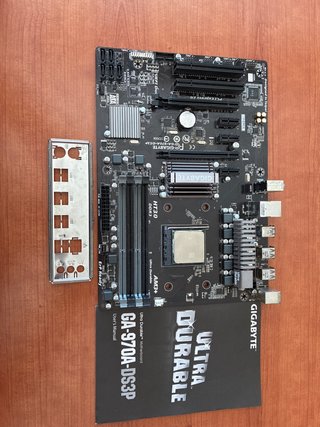Placa + Micro Gigabyte GA-970A-DS3P+ Fx8350