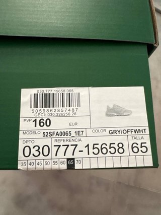 Zapatillas Lacoste Beige Talla 40,5
