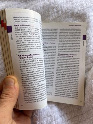 París experience libro portatil para viajar