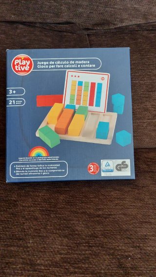Pack 2 Juegos de Cálculo Playtive Madera