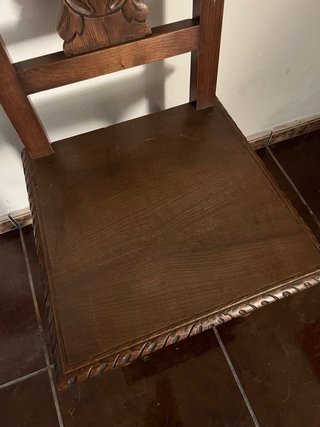 Set de 5 Sillas de Madera