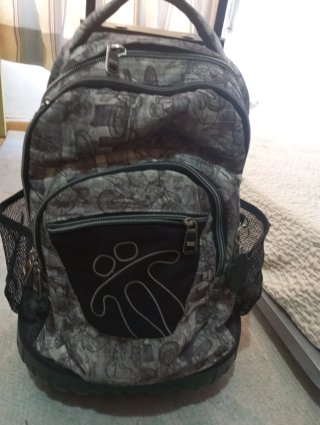 Mochila con Ruedas Estampada