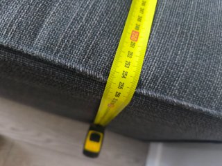 Sofá Rinconera Gris Tela