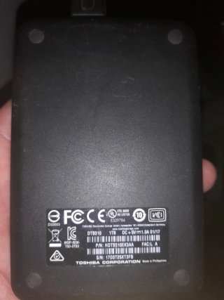 Disco Duro Externo Toshiba 1TB