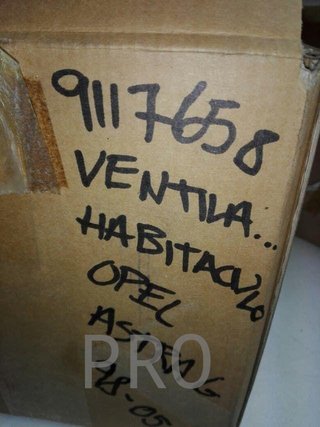 ventilador calefaccion opel astra G nuevo