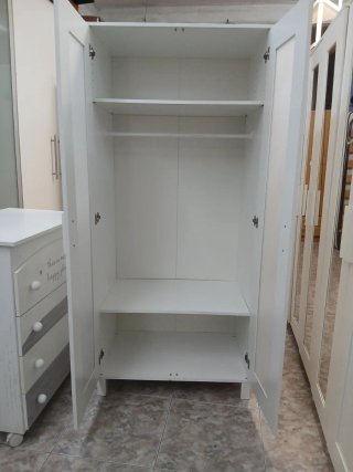 Armario 2 puertas blanco