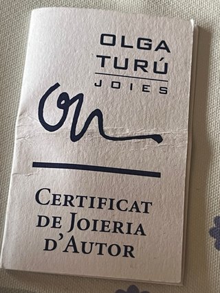 Colgante Plata Olga Turú Joieria D'Autor