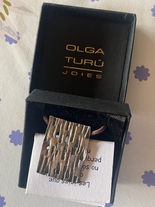 Colgante Plata Olga Turú Joieria D'Autor