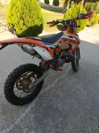 KTM Exc 300 2016 Enduro Naranja/Blanco