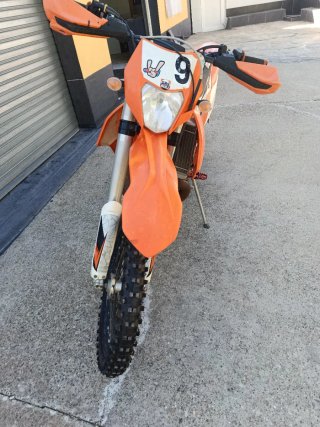 KTM Exc 300 2016 Enduro Naranja/Blanco