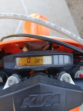 KTM Exc 300 2016 Enduro Naranja/Blanco