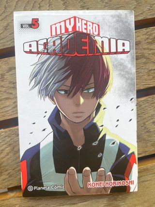Mangas my hero academia 1-7 en español