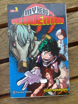 Mangas my hero academia 1-7 en español