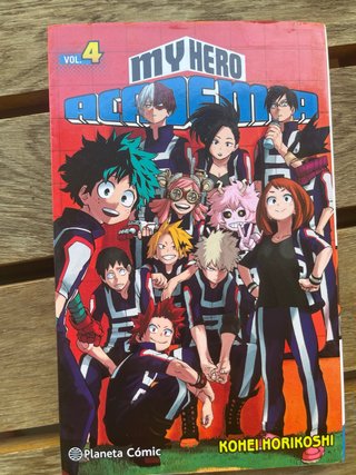 Mangas my hero academia 1-7 en español