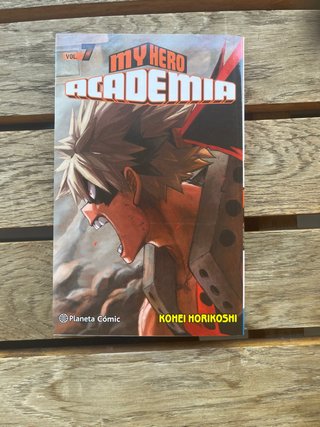 Mangas my hero academia 1-7 en español