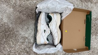 Zapatillas Lacoste Talla 41 Blancas y Verdes