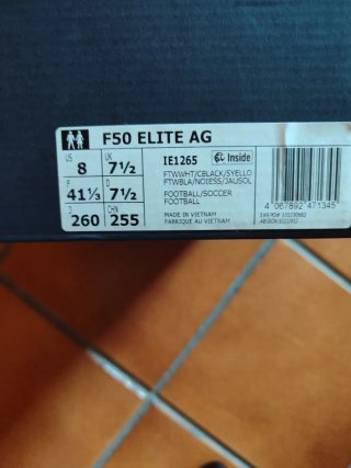 Adidas F50 Elite AG Botas Fútbol