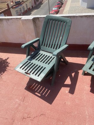 Silla de Playa Plegable Verde