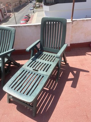 Silla de Playa Plegable Verde