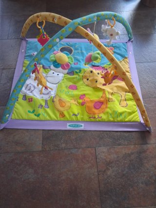 Manta de juegos para bebé con arcos