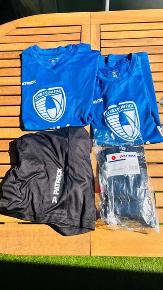 Pack Ropa Fútbol Vila Olímpica Talla XS