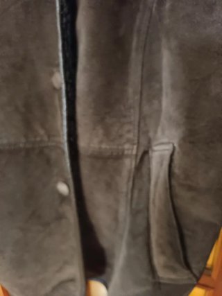 Chaquetón Vintage Saks Marrón Talla XXL