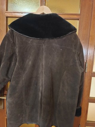 Chaquetón Vintage Saks Marrón Talla XXL