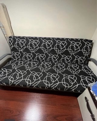 Sofá Cama con Estampado Moderno