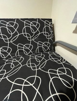 Sofá Cama con Estampado Moderno