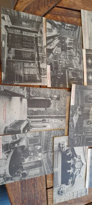 Lote 10 Postales Colegio Abogados Barcelona