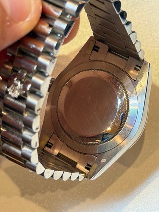 Rolex Day-Date Gris oyster perpetual Automatico